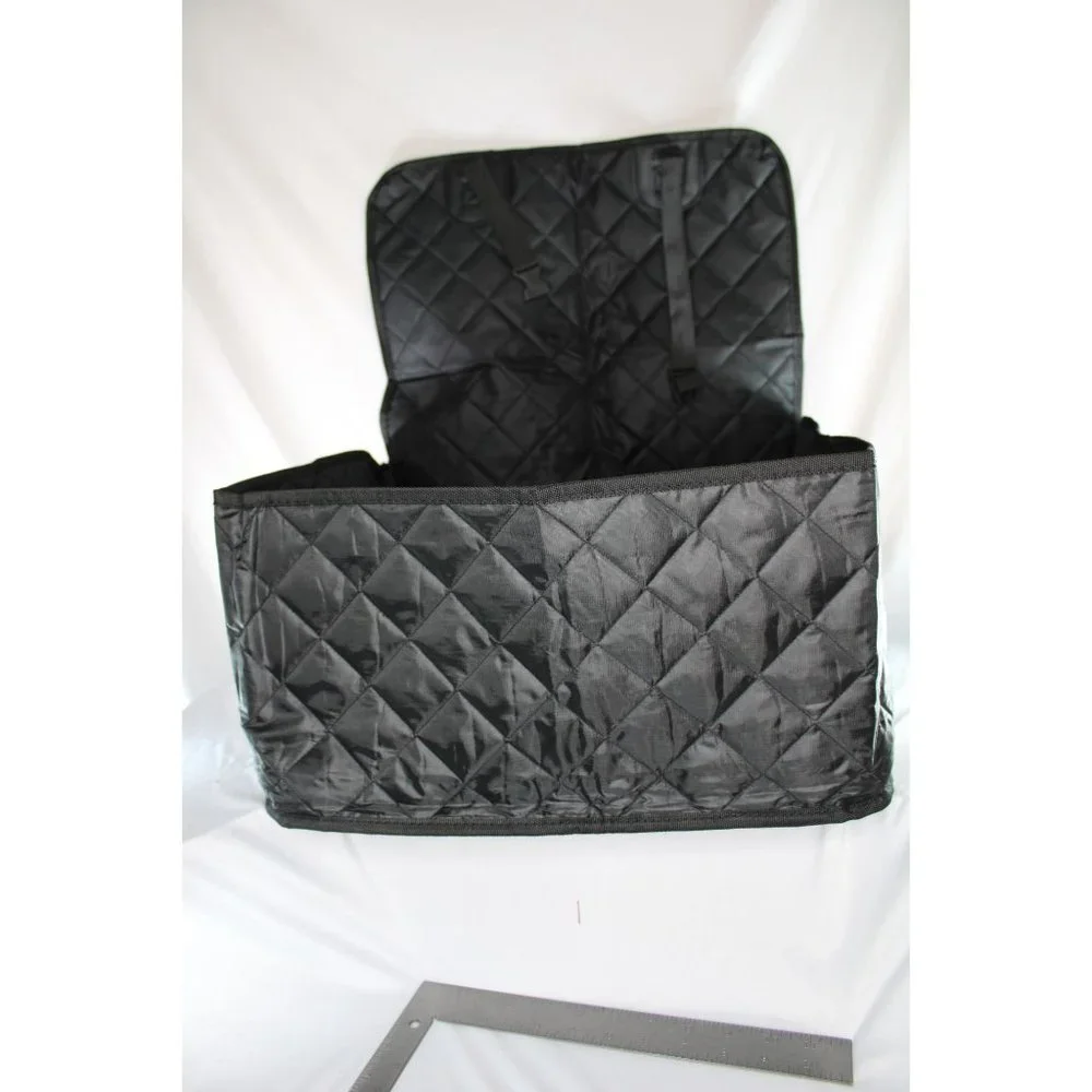 Dog Car Seat Black Quilted Medium in Package 89278
